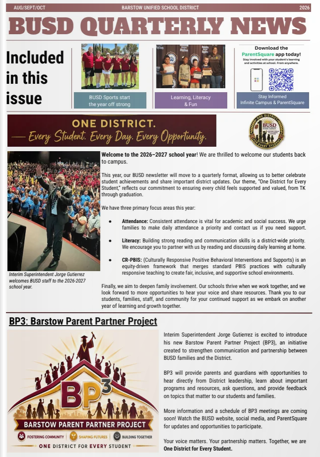 📢 Our First Quarterly Newsletter Is Here!