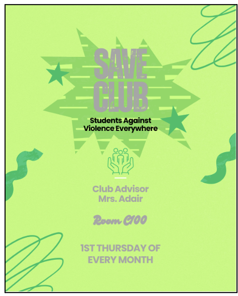 SAVE Club Starts Nov. 5th!