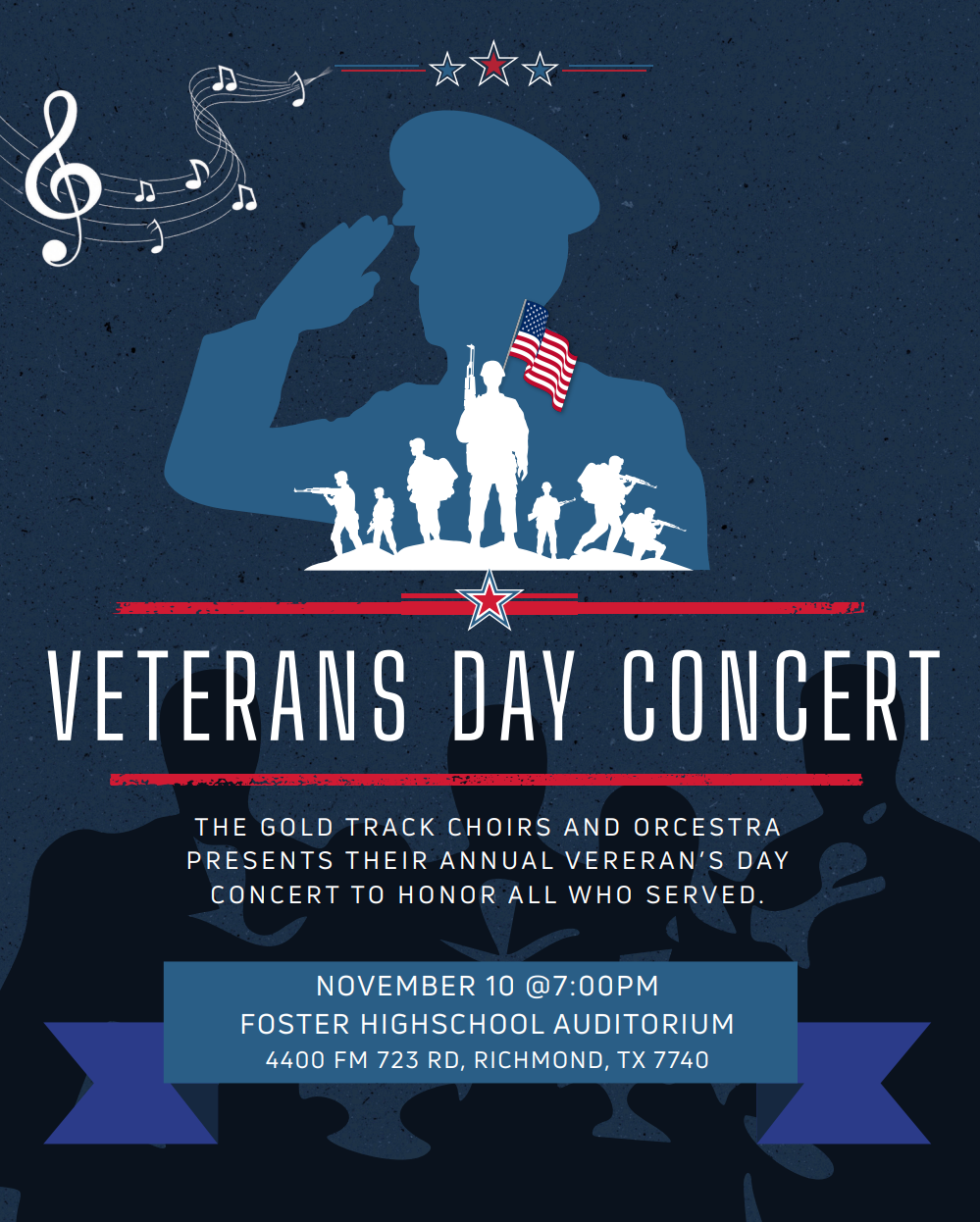Veteran's Day Concert - Honoring all Veterans
