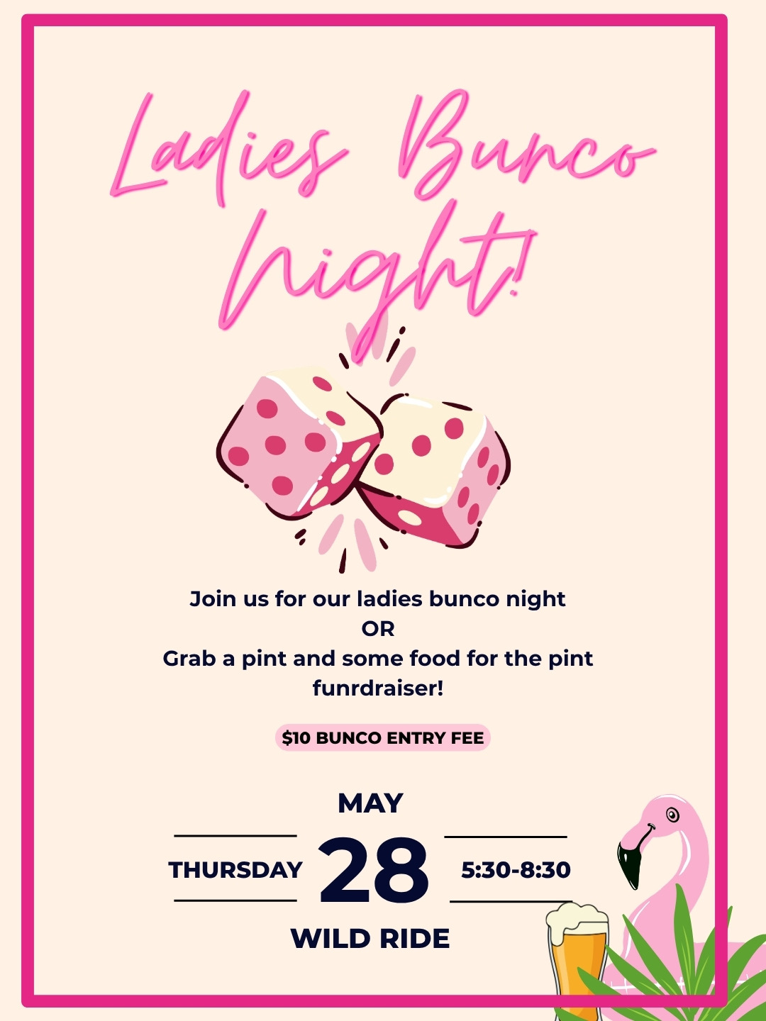 Ladies Bunco Night