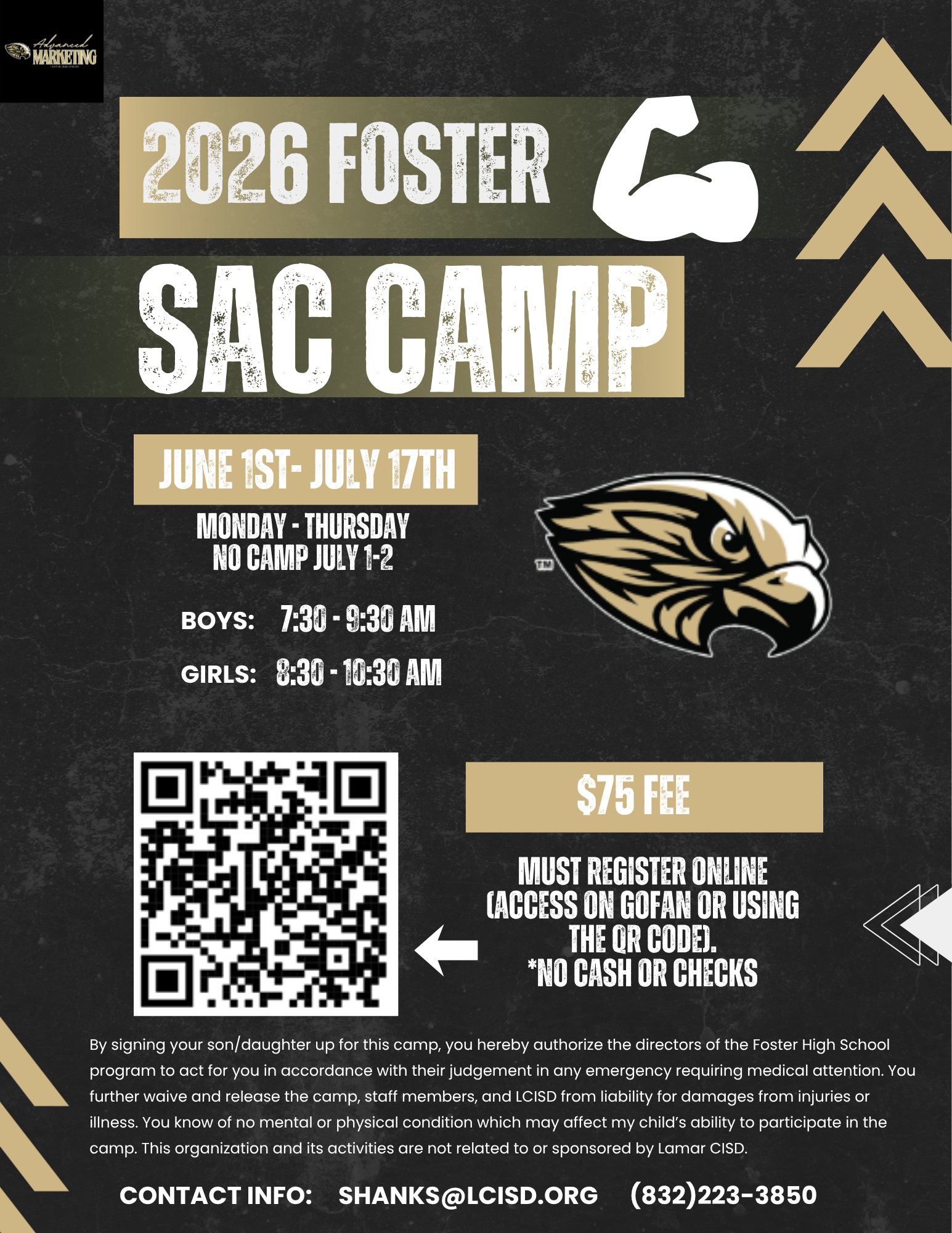 Foster SAC Camp
