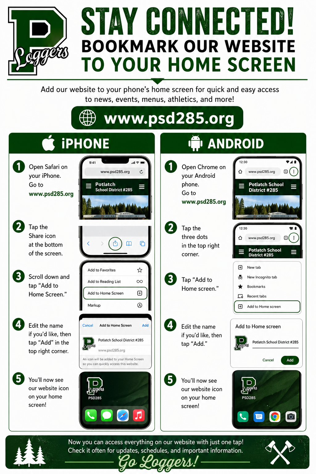 Create Website Bookmark