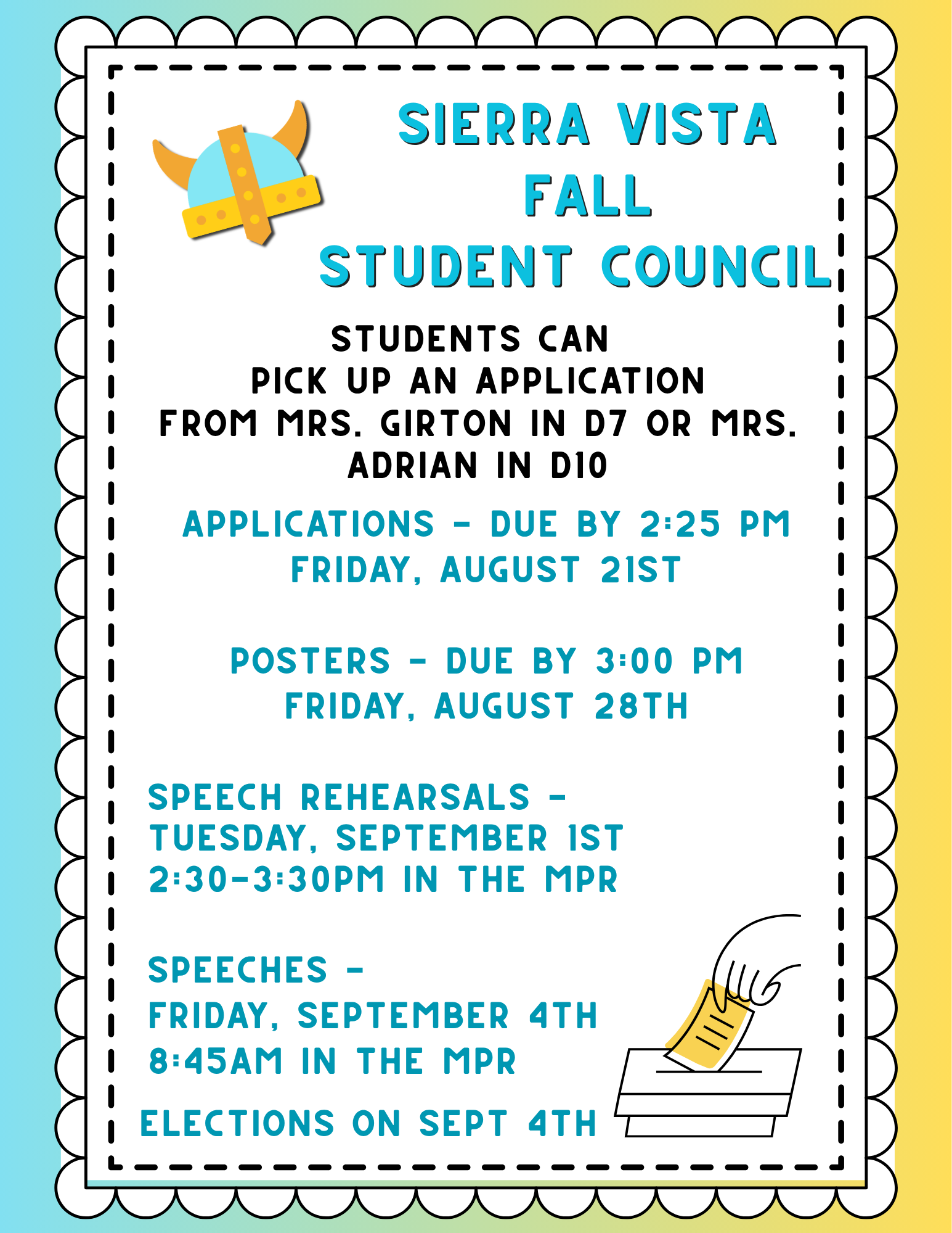SV Fall Student Council 26/27