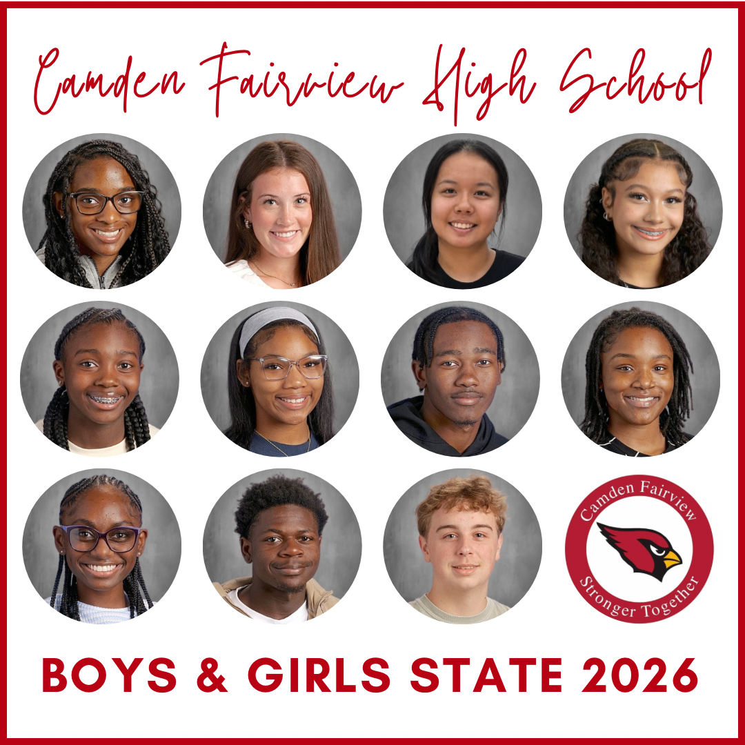 Camden Fairview Announces CFHS Boys State & Girls State Delegates