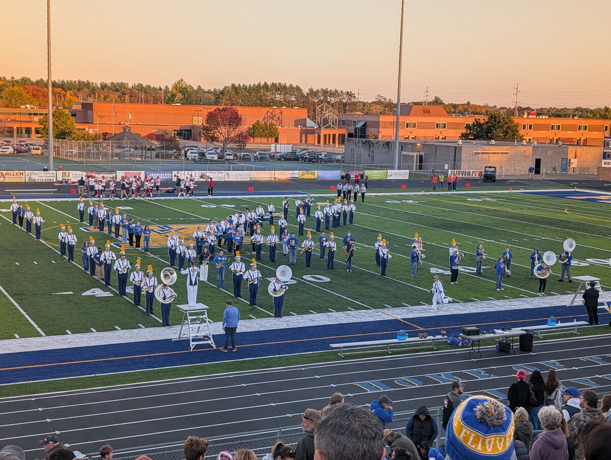 The future of the Flivver band was on display Friday night! 💙🎶💛