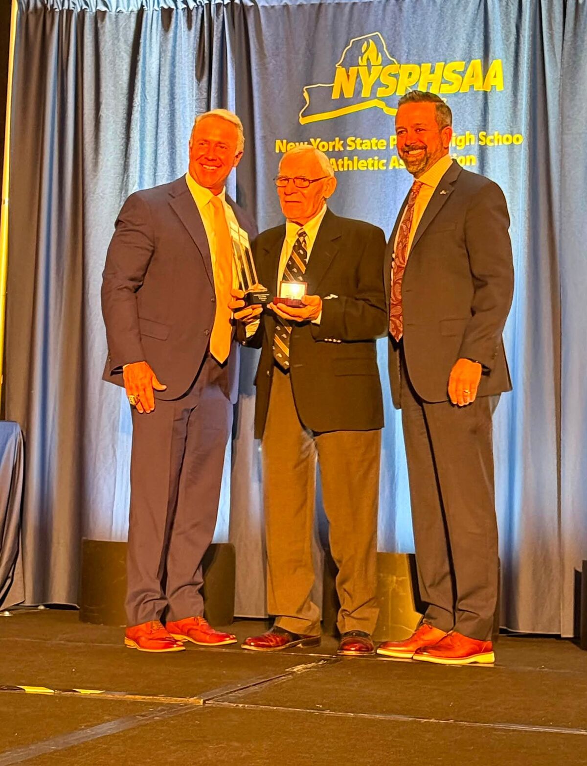 Legendary Sachem Football Coach Fred Fusaro Inducted into NYSPHSAA Hall of Fame