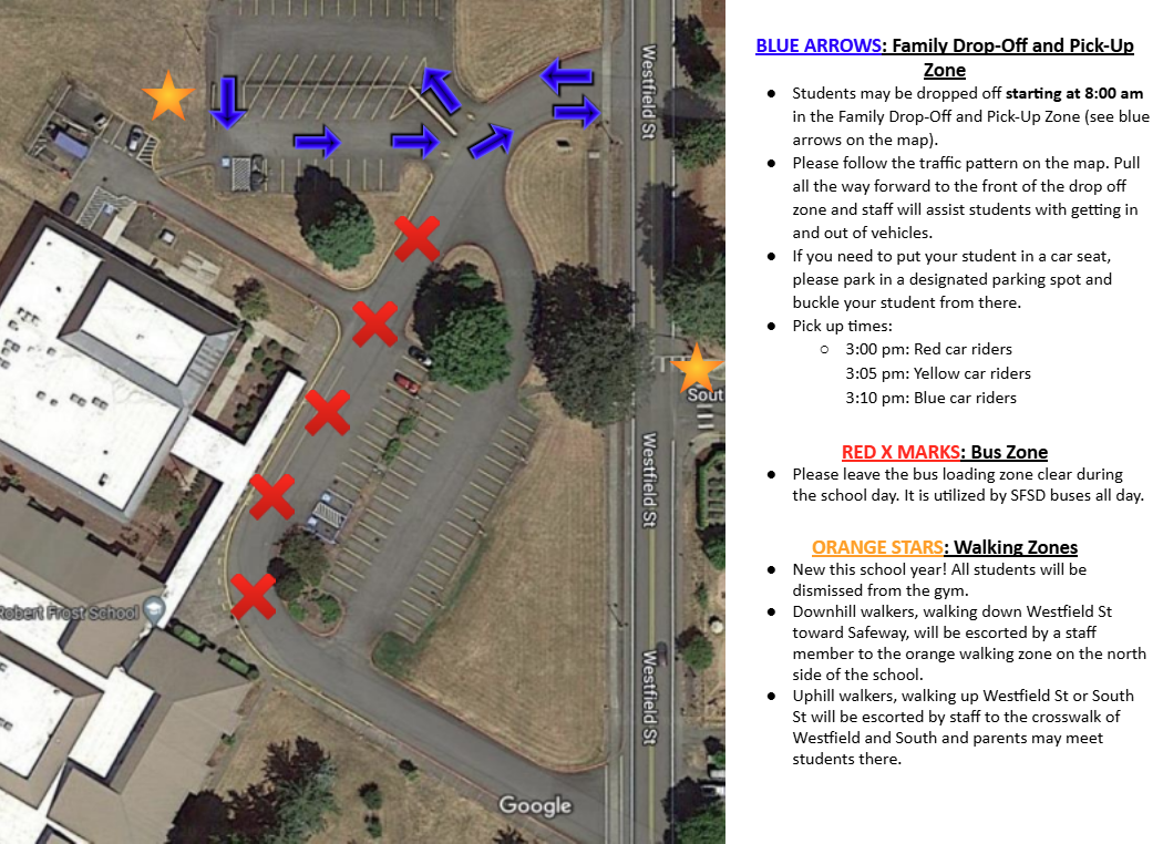 Arrival and Dismissal Reminders