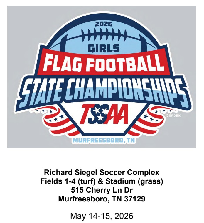 Flag Football State Tournament Information