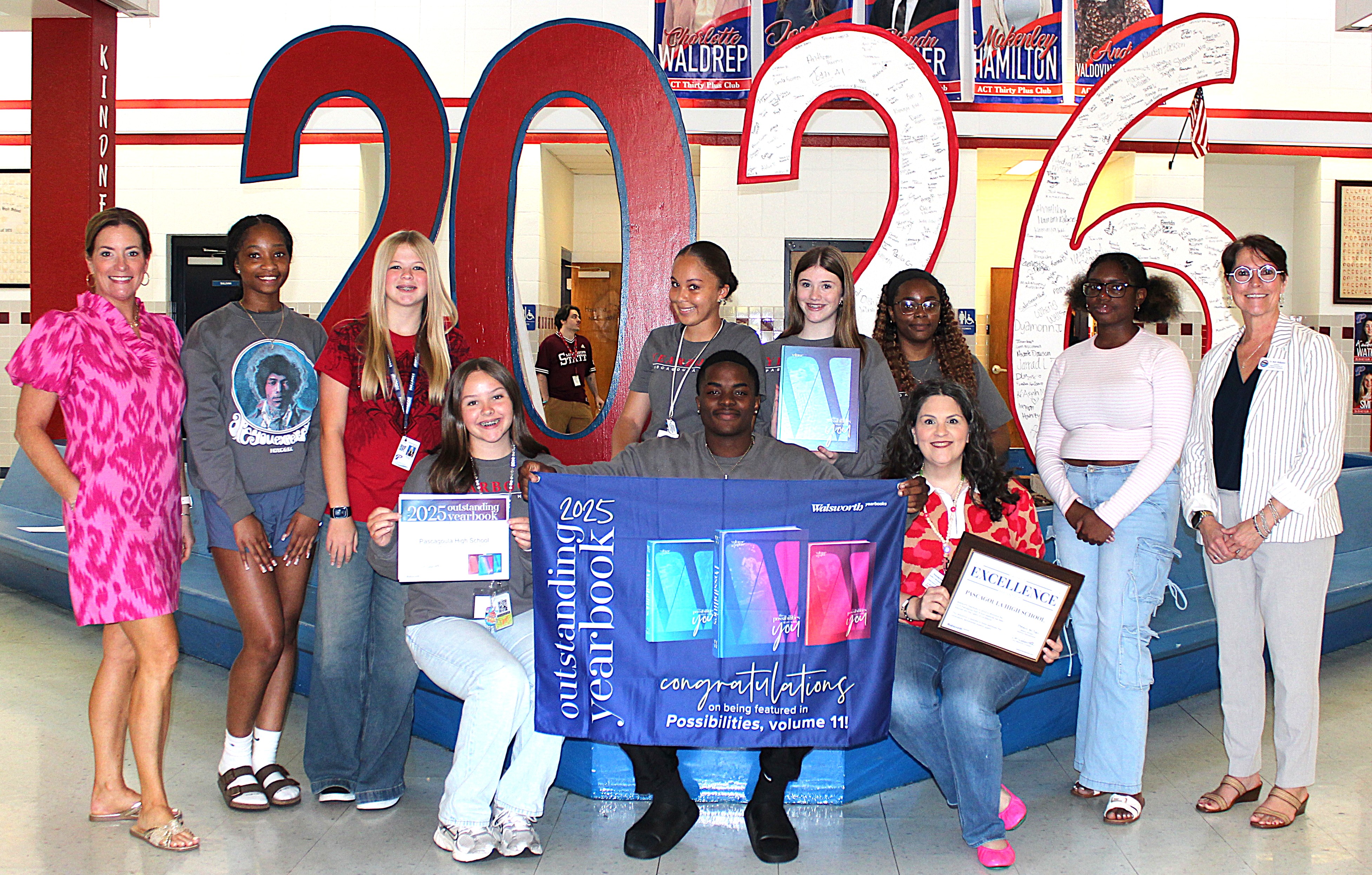 PHS Yearbook Staff Earns National Recognition