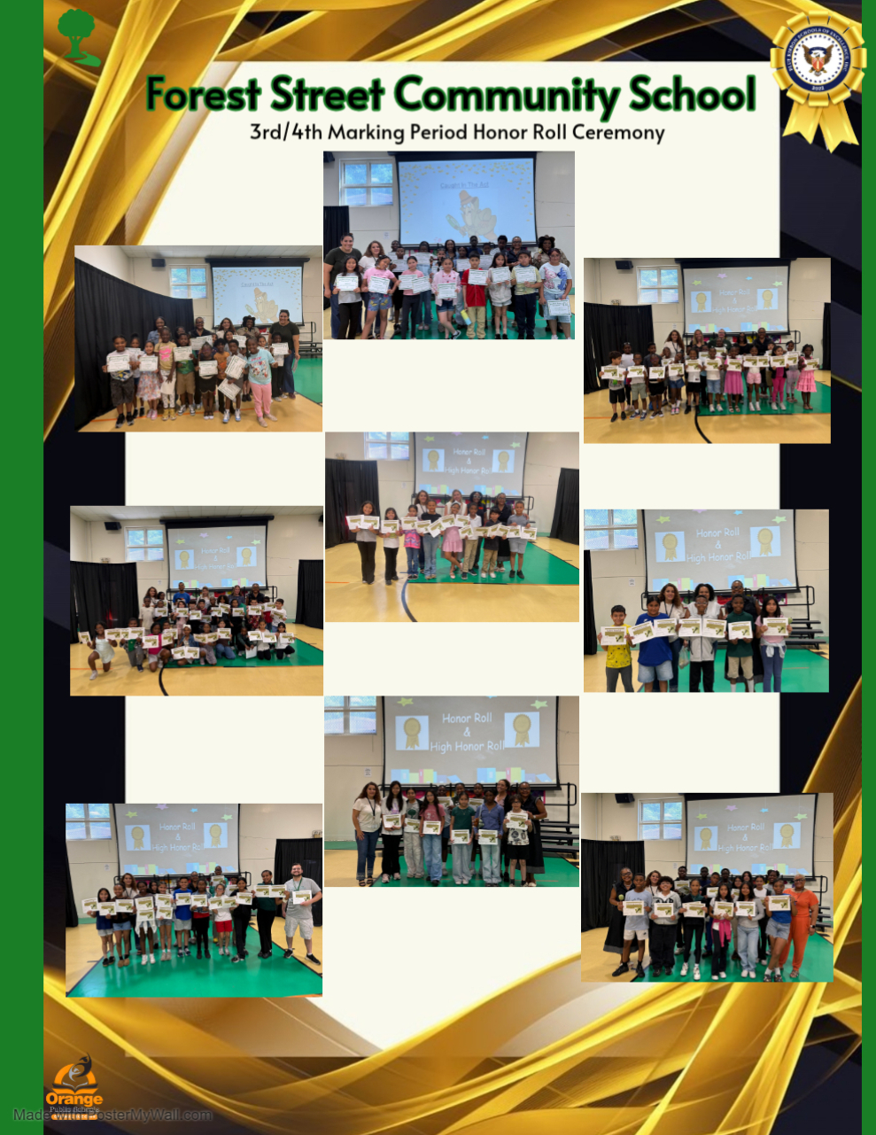 3rd/4th Marking Period Honor Roll Ceremony