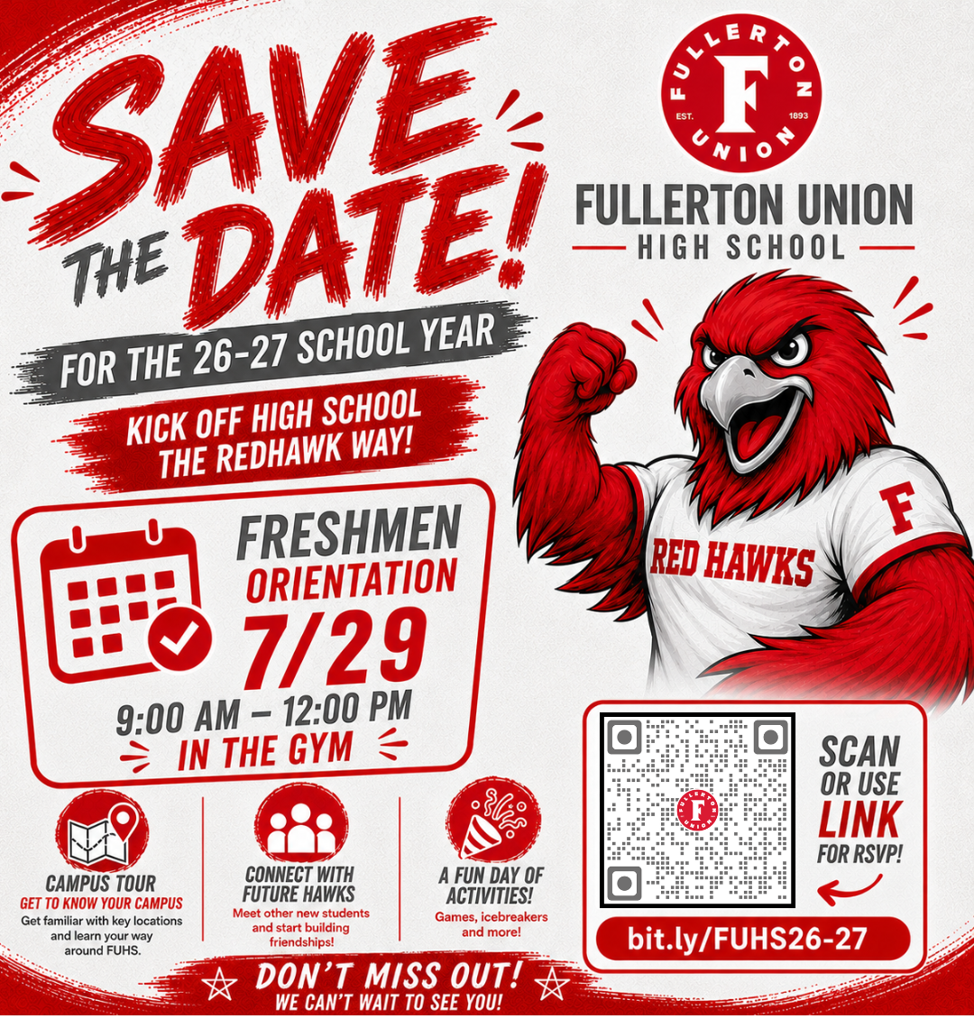 🚨 SAVE THE DATE, REDHAWKS! 🚨