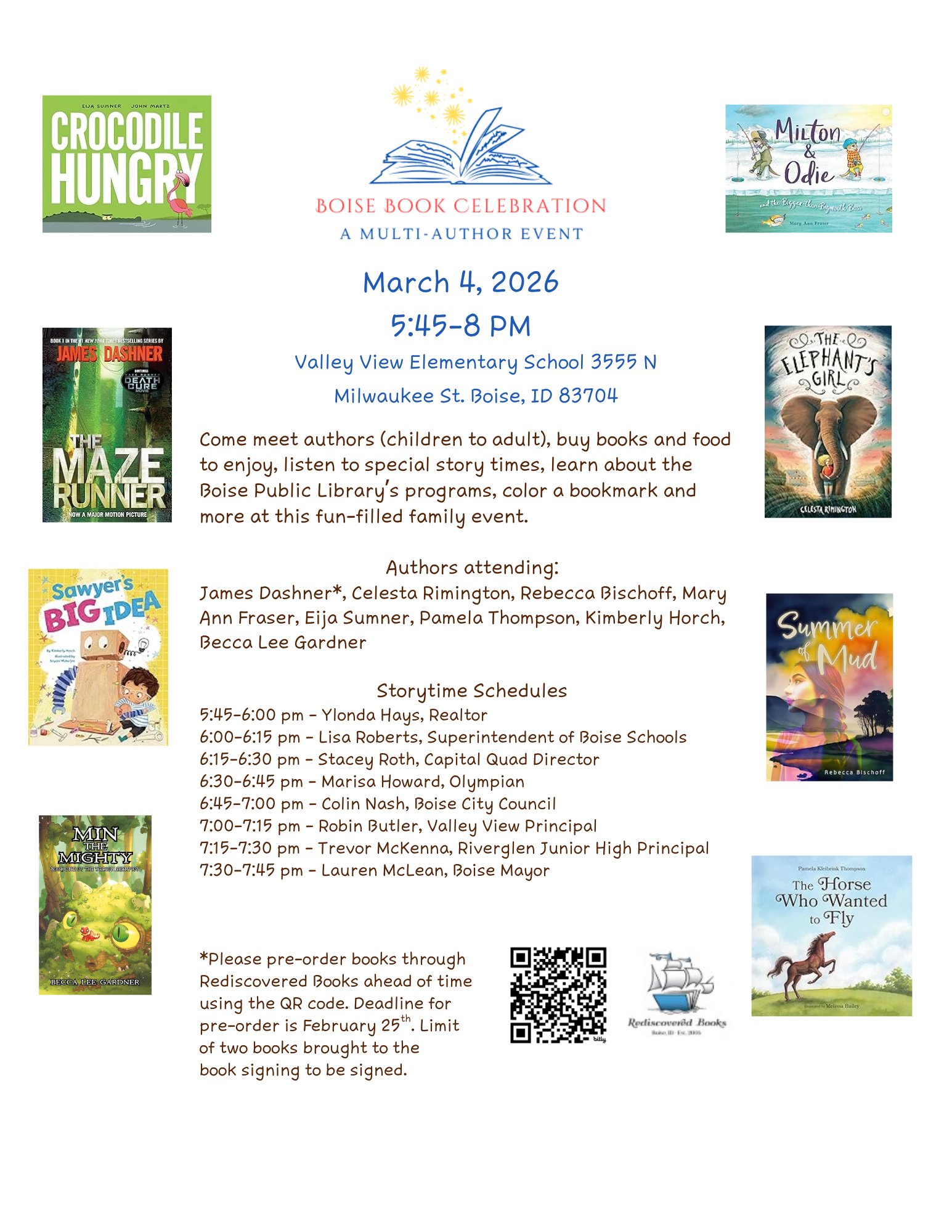 Boise Book Celebration