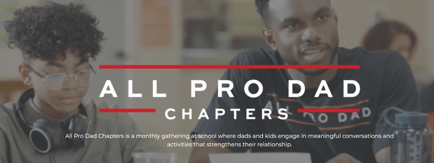 All Pro Dad Meeting - August 12 @ 7:15am (Cafeteria)