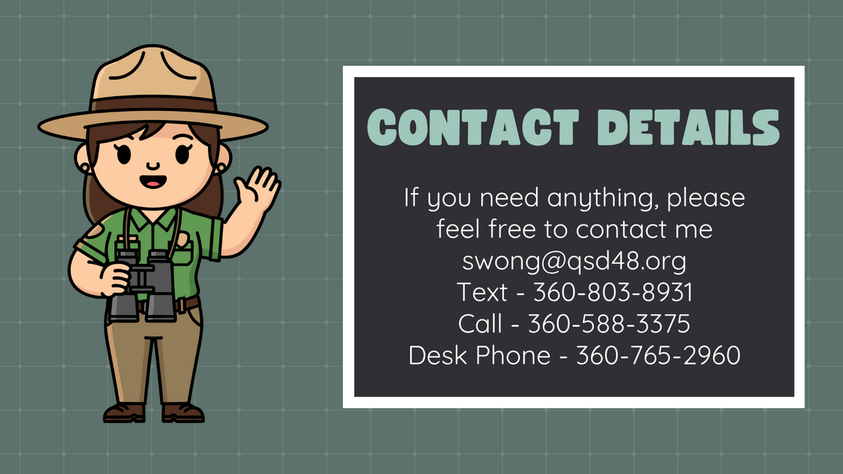 Contact Information for Siehara Wong