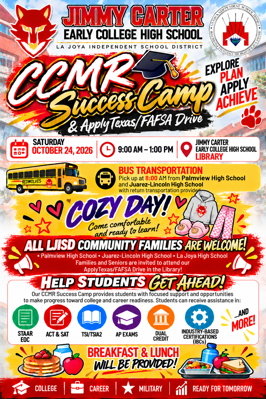 🚨🎓 LJISD FAMILIES & SENIORS — YOUR FUTURE STARTS HERE! 🐺🔥
