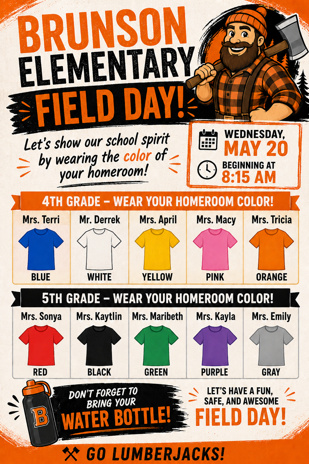 Brunson - Field Day, May 20