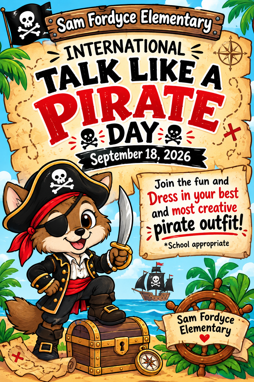 🏴‍☠️⚓ Ahoy, Sam Fordyce Coyotes! 