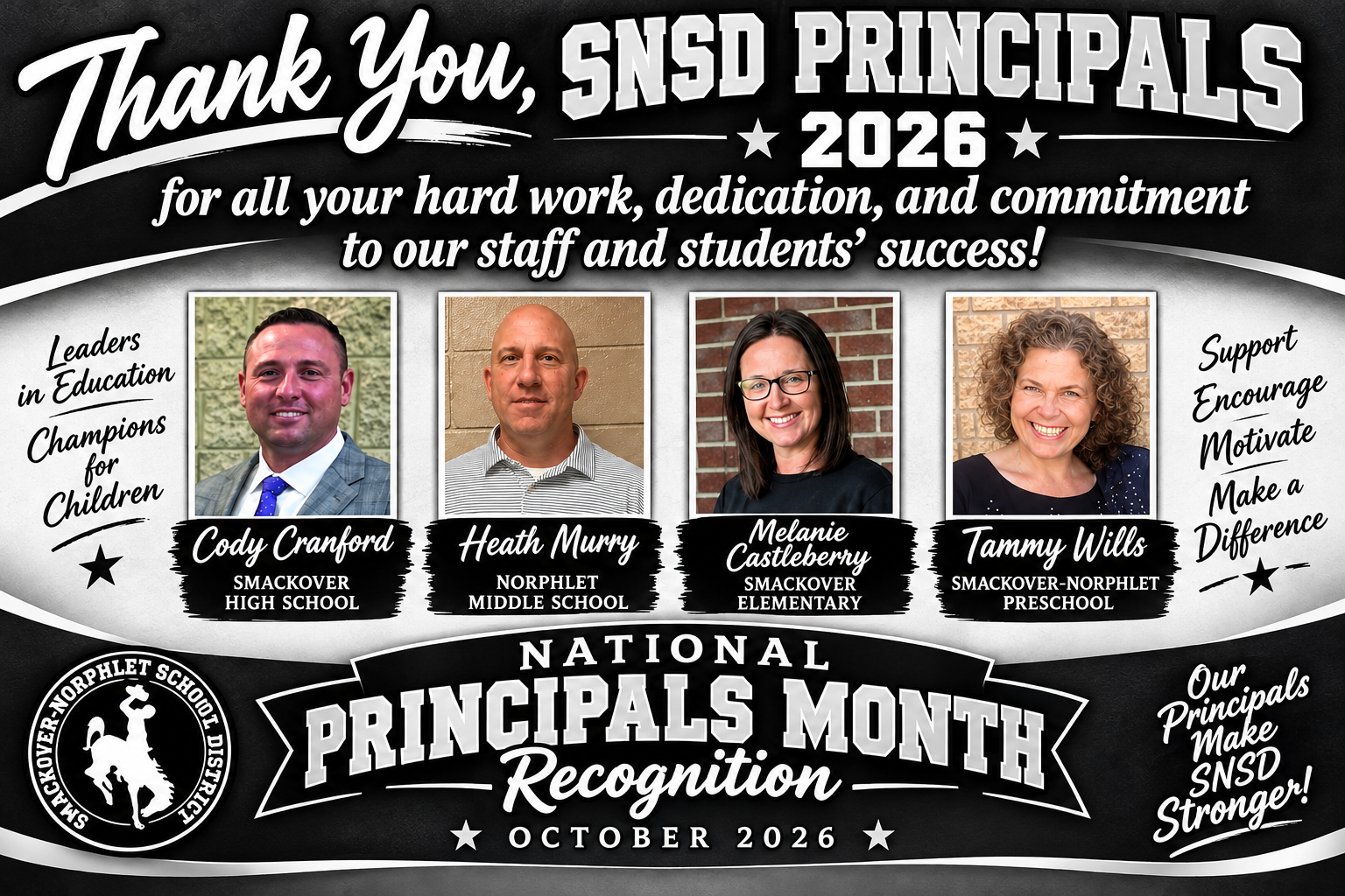 Celebrating Our Leaders During National Principals Month!