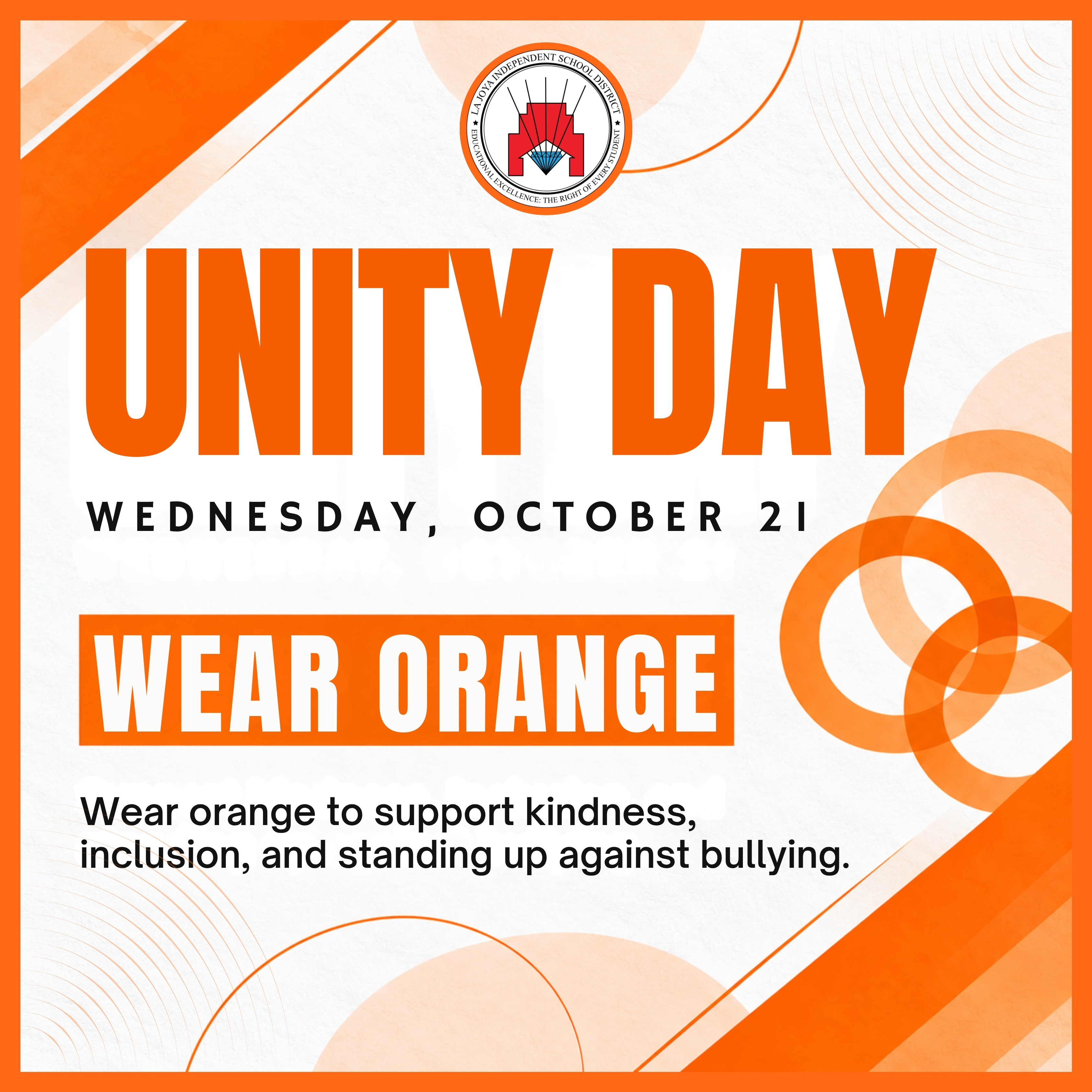 🧡Tomorrow is UNITY DAY