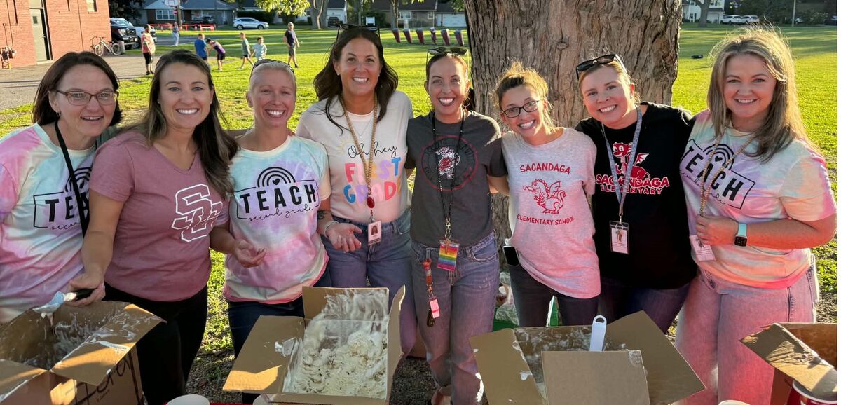 Sacandaga PTA's Opening Week Ice Cream Social!