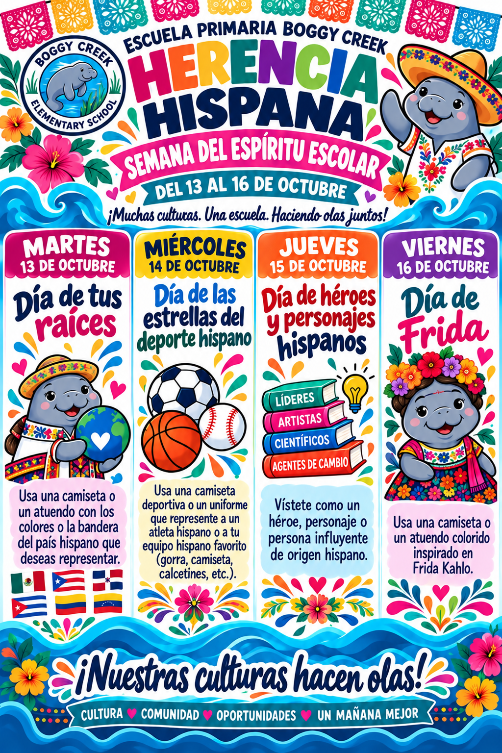 Nuestras Culturas Hacen Olas!