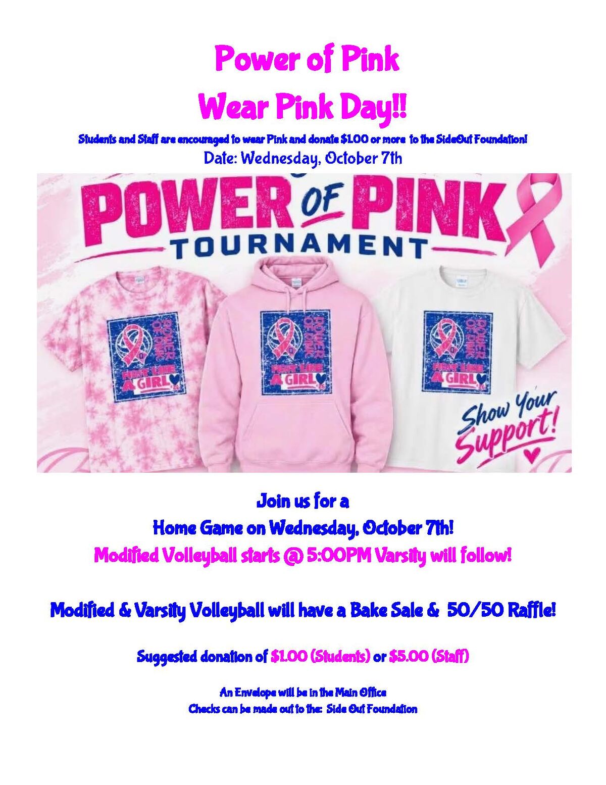 On Wednesday, We Wear Pink