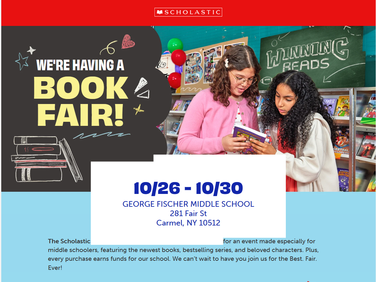 This is Book Fair Week!