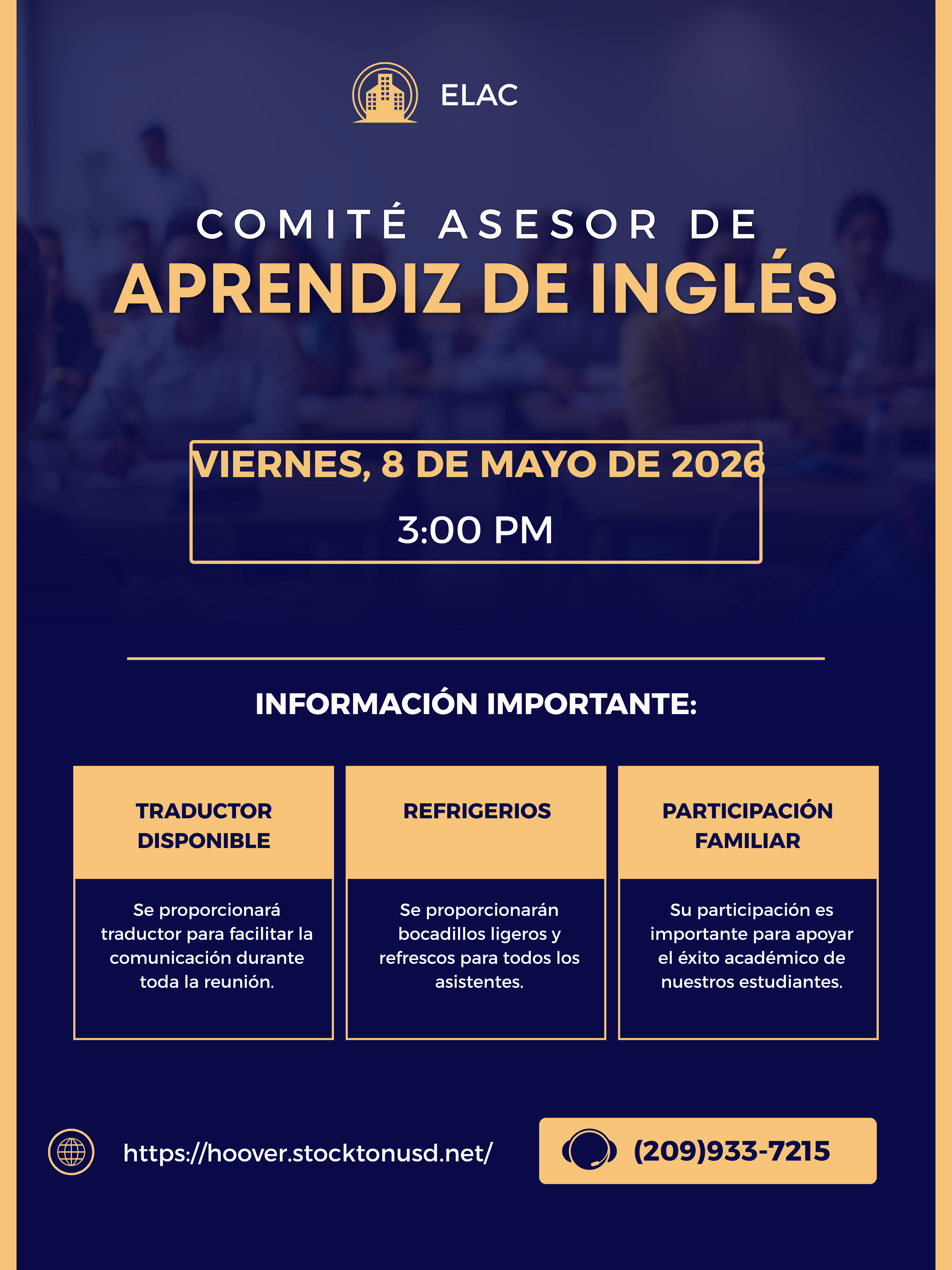 ELAC Flyer Spanish