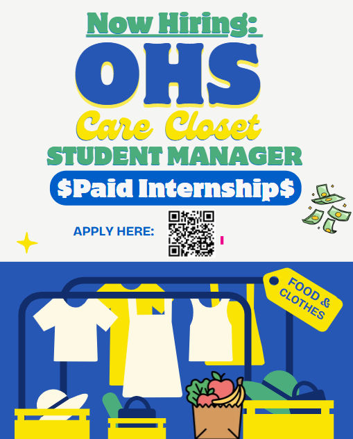 OHS Care Closet Manager (Paid Internship) 