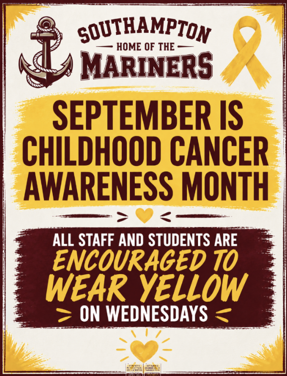 Wear Yellow Tomorrow for Childhood Cancer Awareness Month
