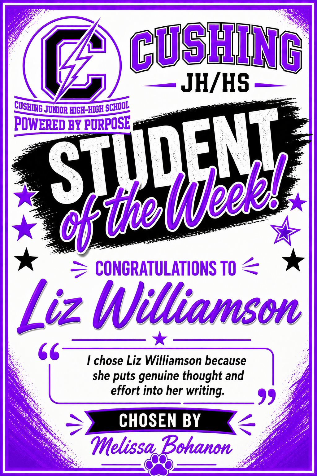 Students of the Week