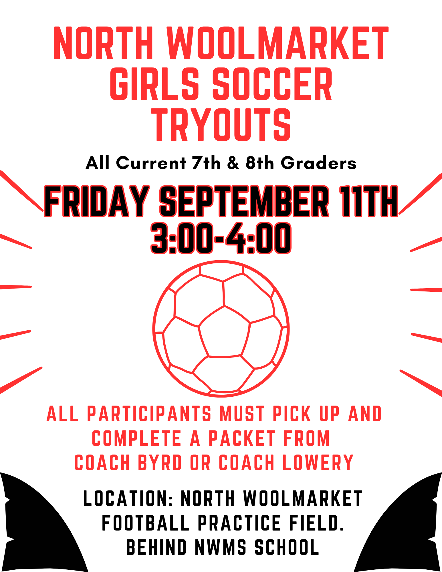 ⚽🦈 CALLING ALL 7TH & 8TH GRADE GIRLS! 🦈⚽