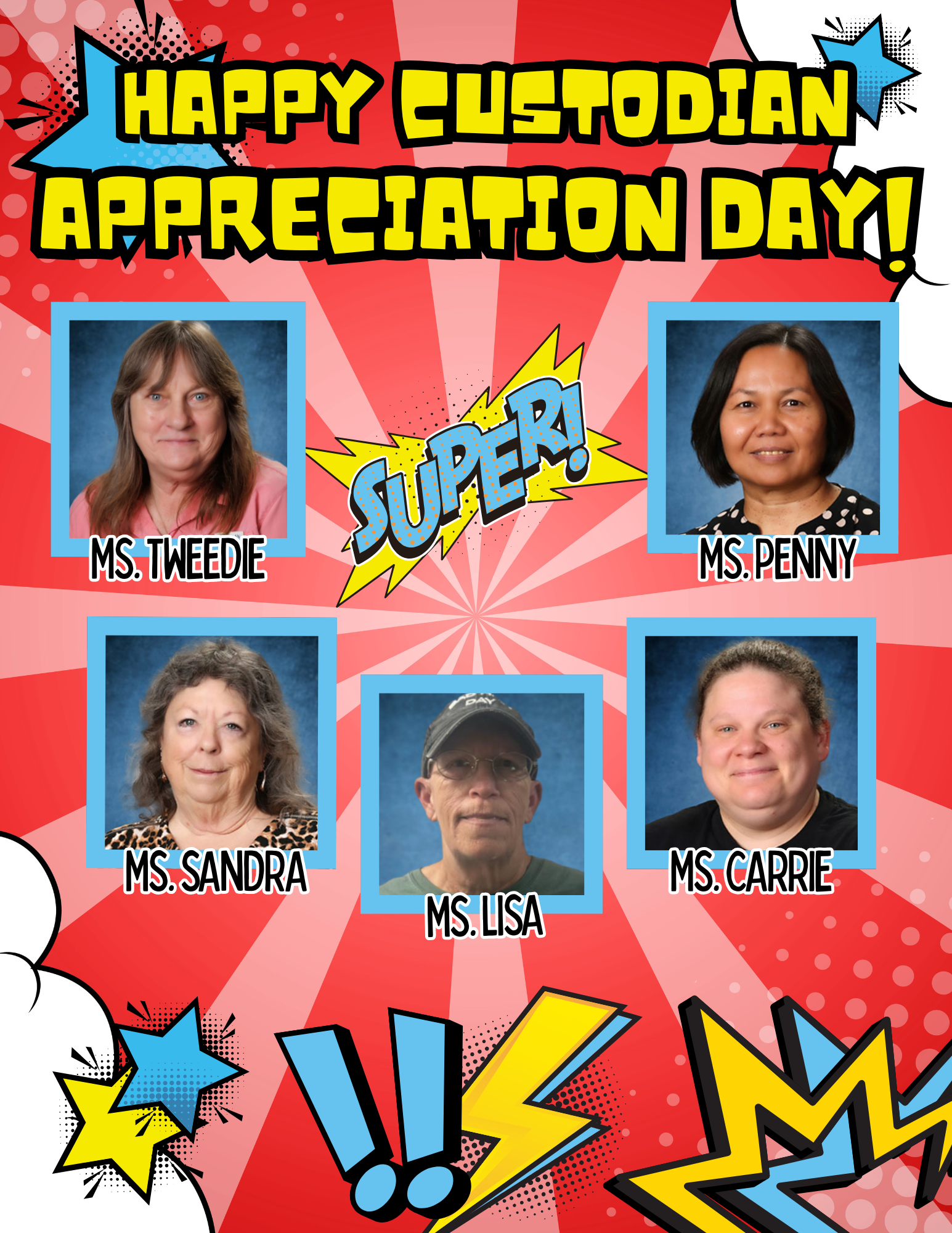 Happy Custodian's Day!!