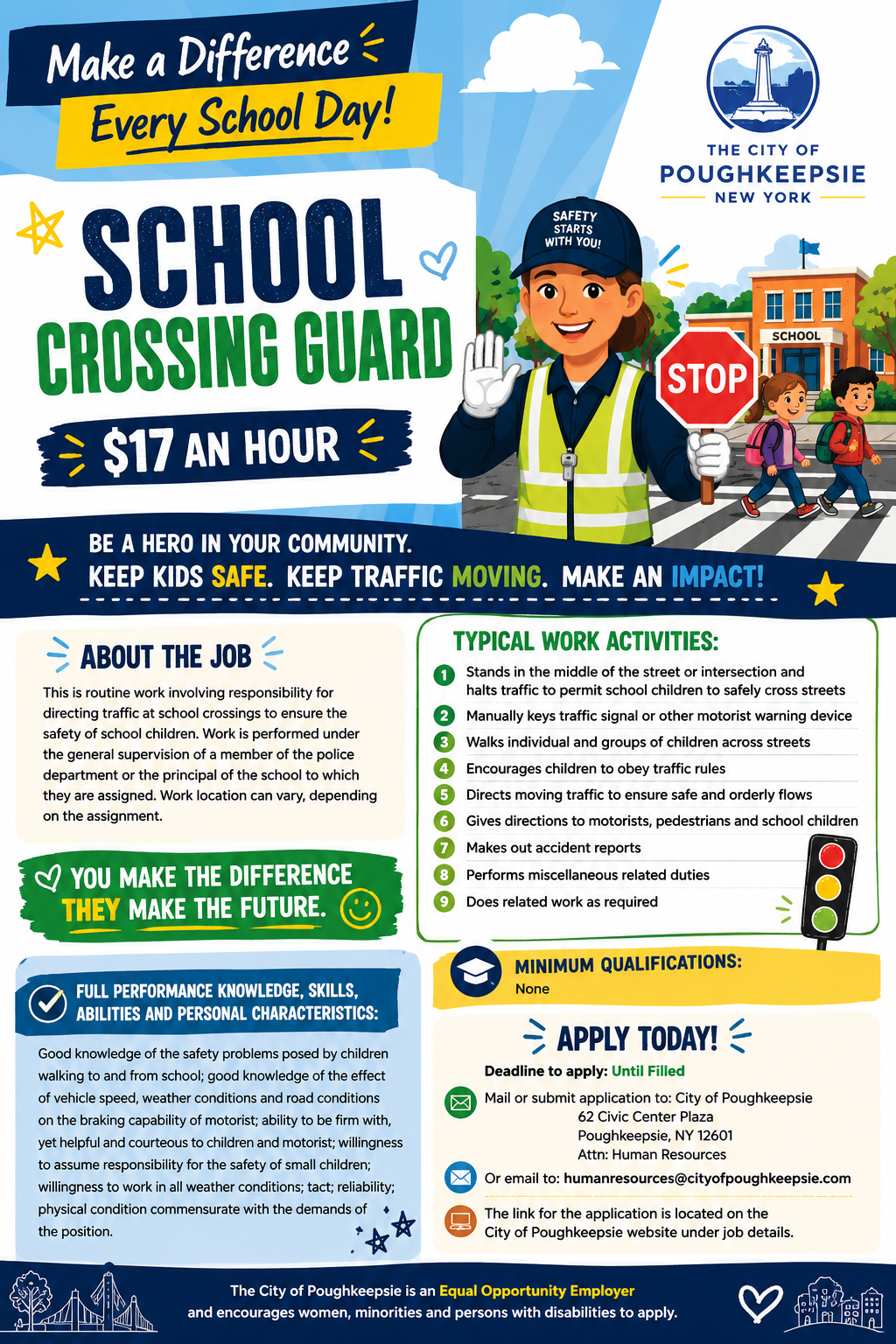 Help Keep Our Students Safe: Become a Crossing Guard!