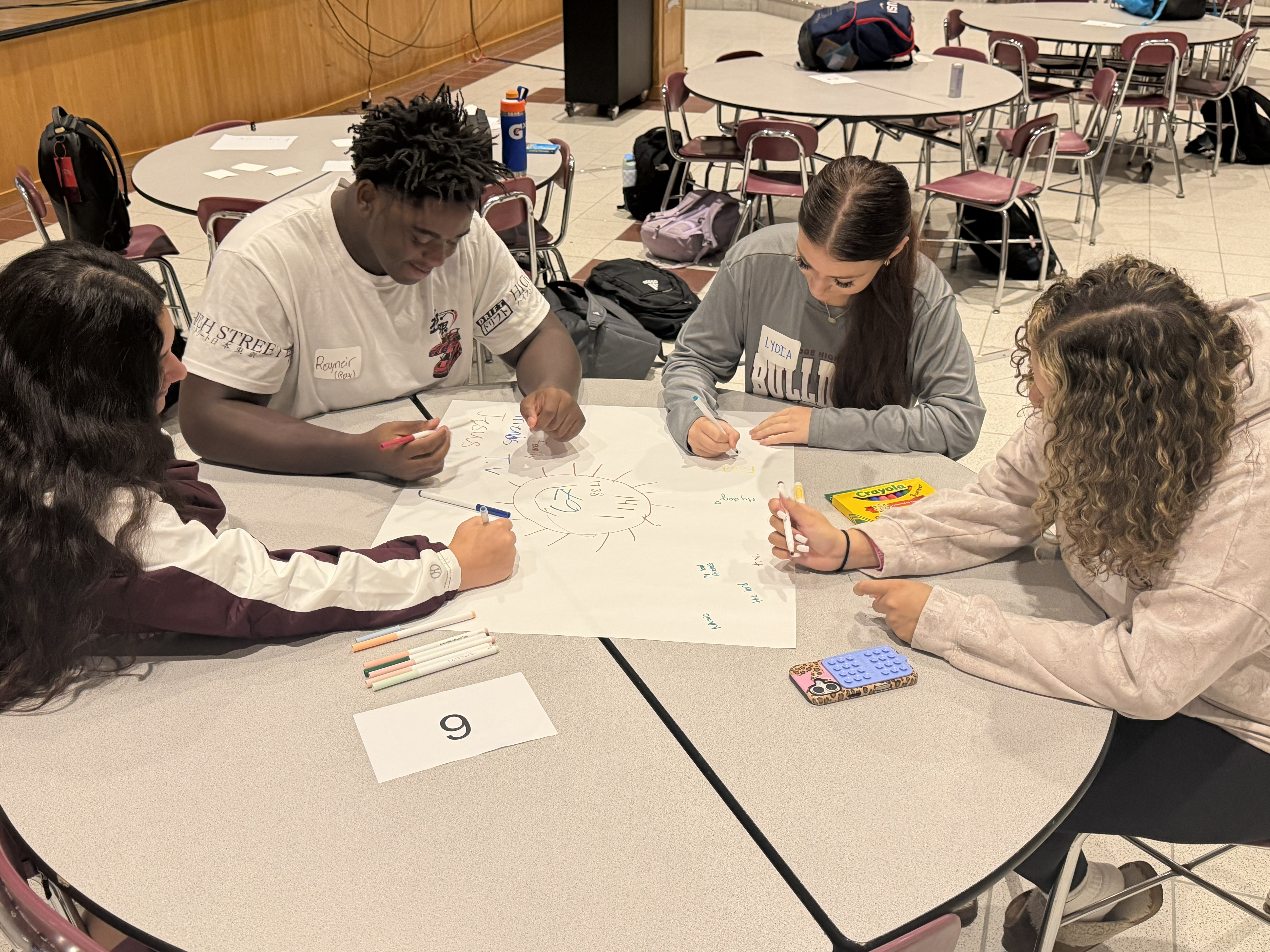 WHS Sources of Strength Students Participate in Peer Leadership Training