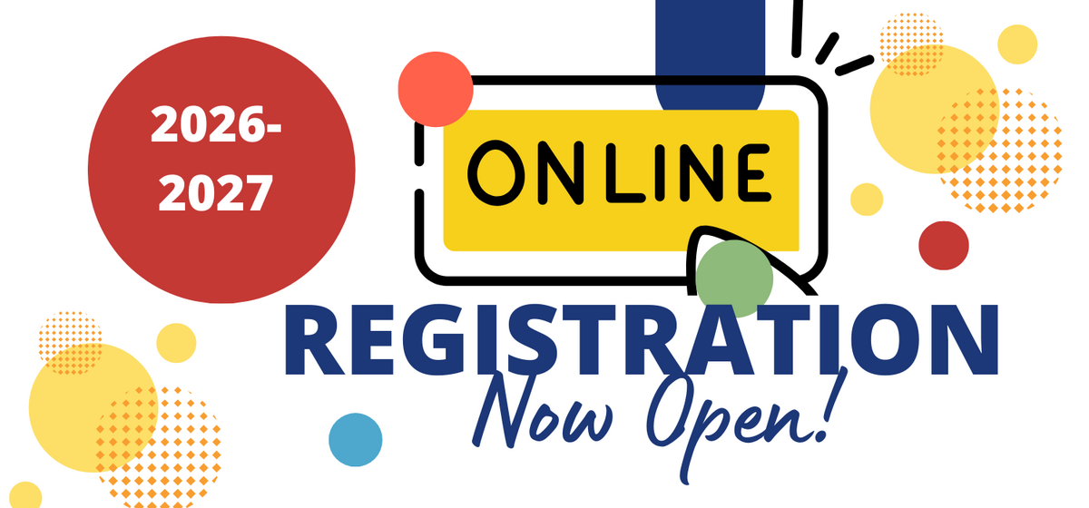 Online Registration for the 2026-2027 School Year
