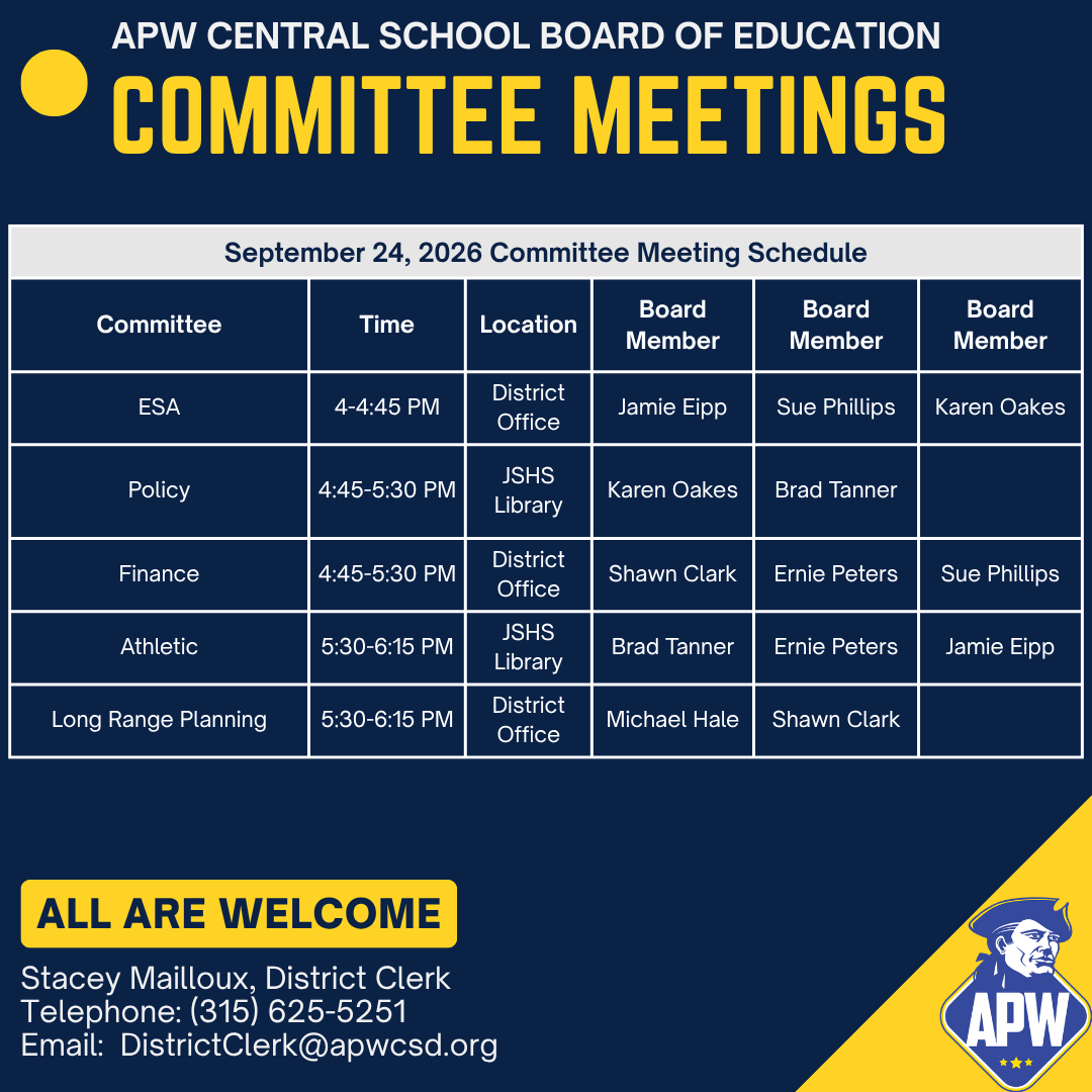 Call for Committee Participation and Committee Meeting Notice
