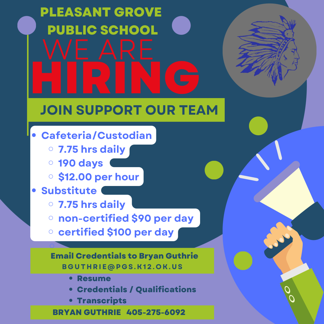 We are hiring.