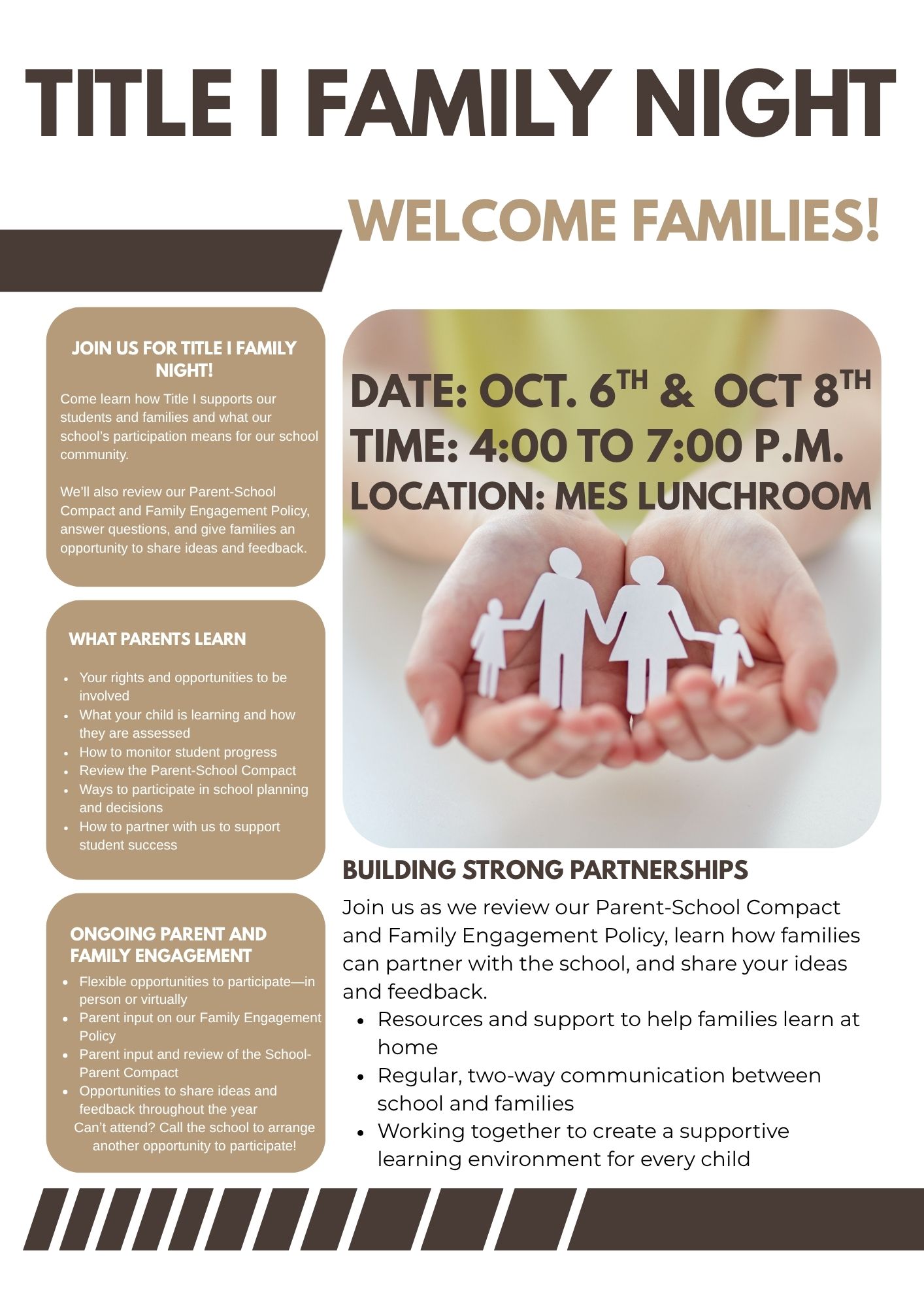 Fall Parent Teacher Conferences