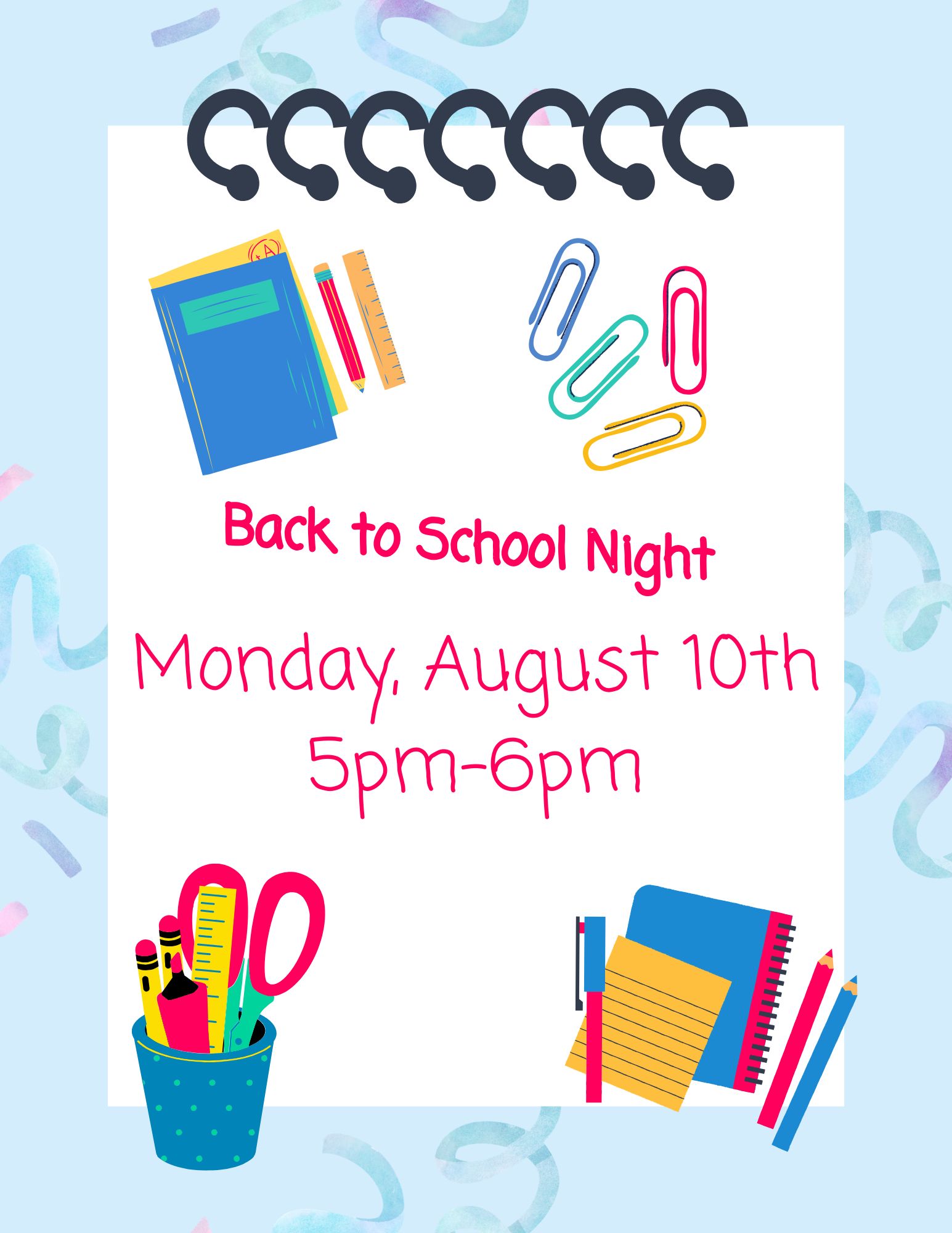 Back to School Night