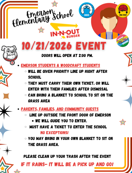 IN-N-OUT Event 10/21/2026 
