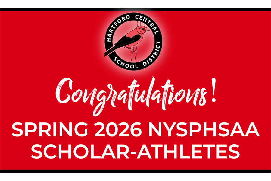 Hartford CSD Spring 2026 Student-Athletes Earn NYSPHSAA Scholar-Athlete Recognition