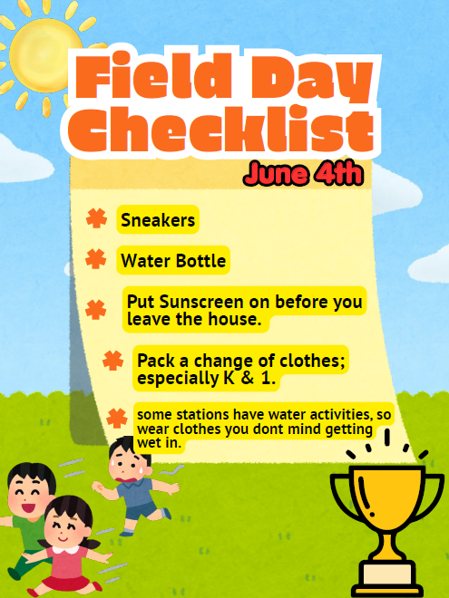 Field Day Checklist