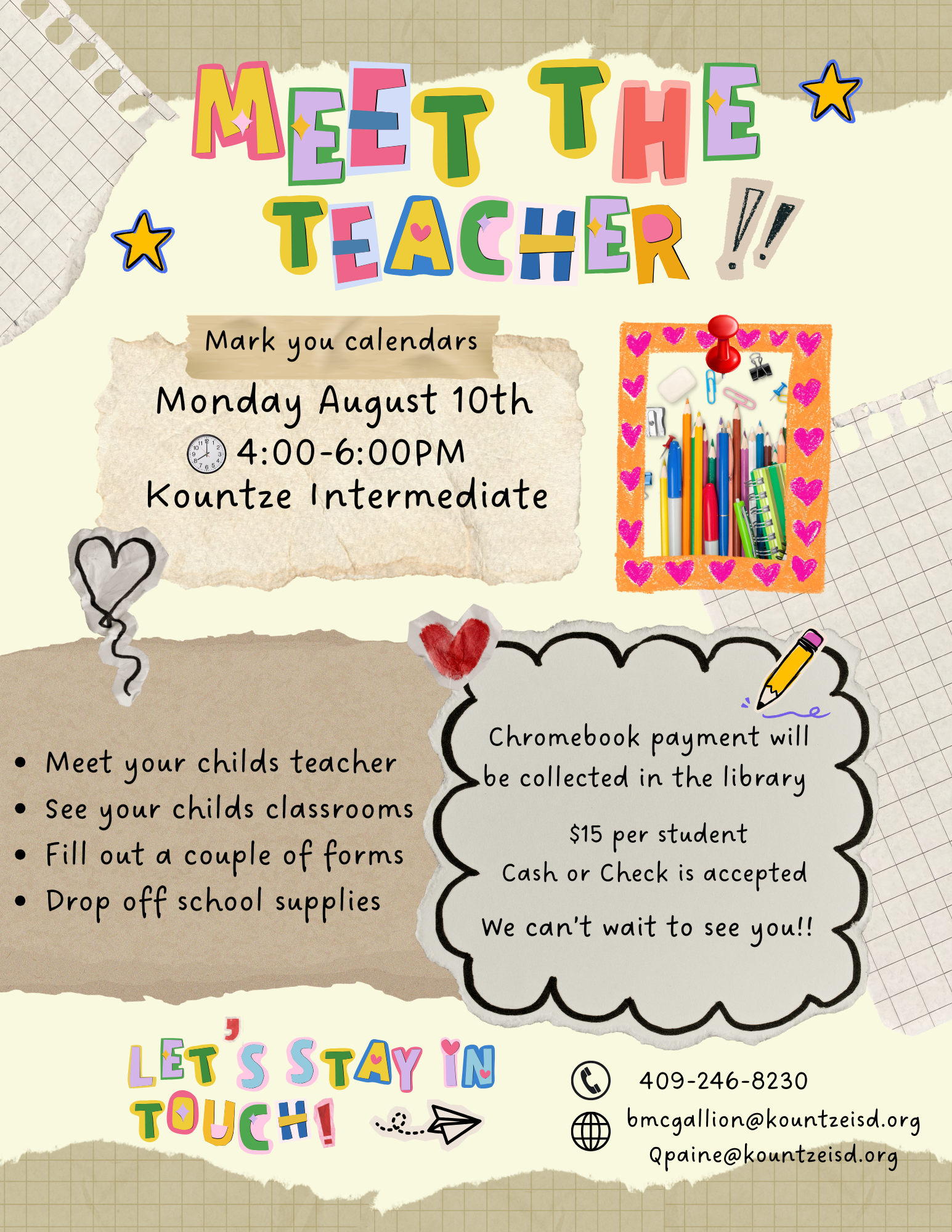 MEET THE TEACHER 