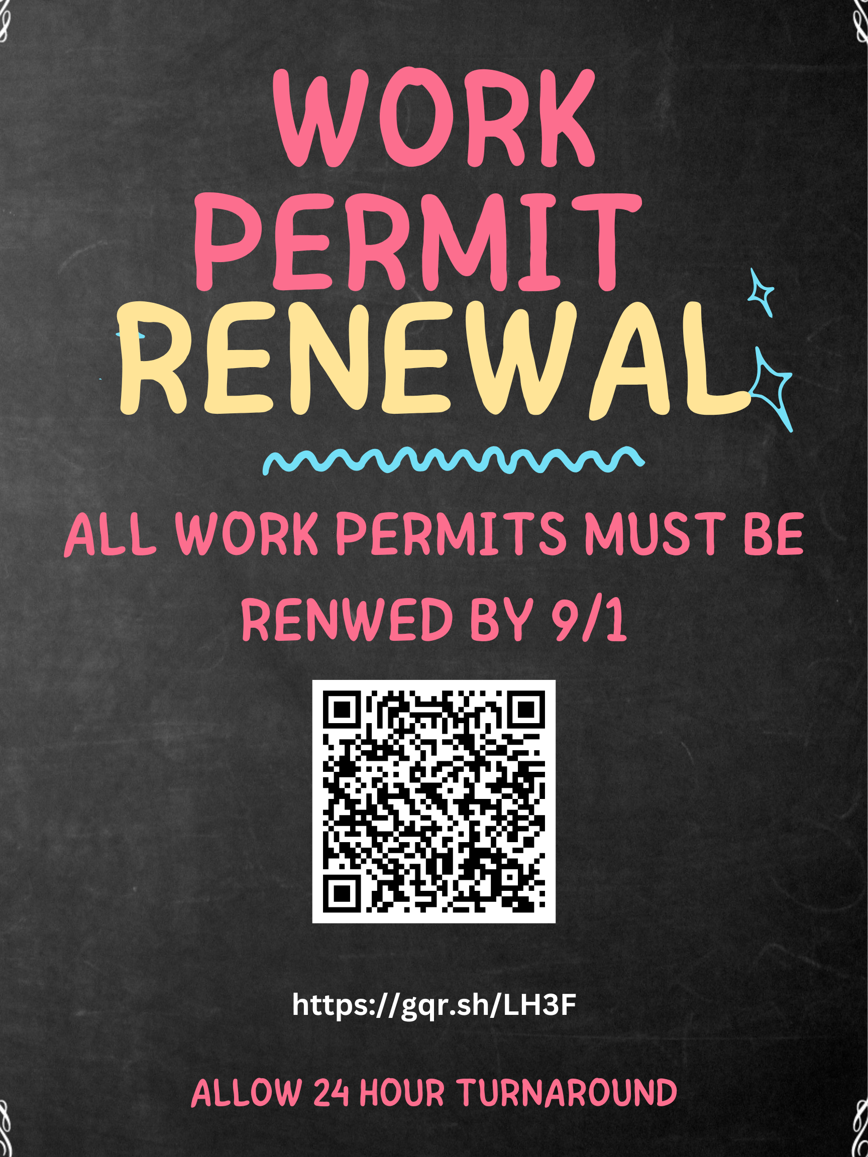 🚨 26/27 WORK PERMIT RENEWAL REMINDER