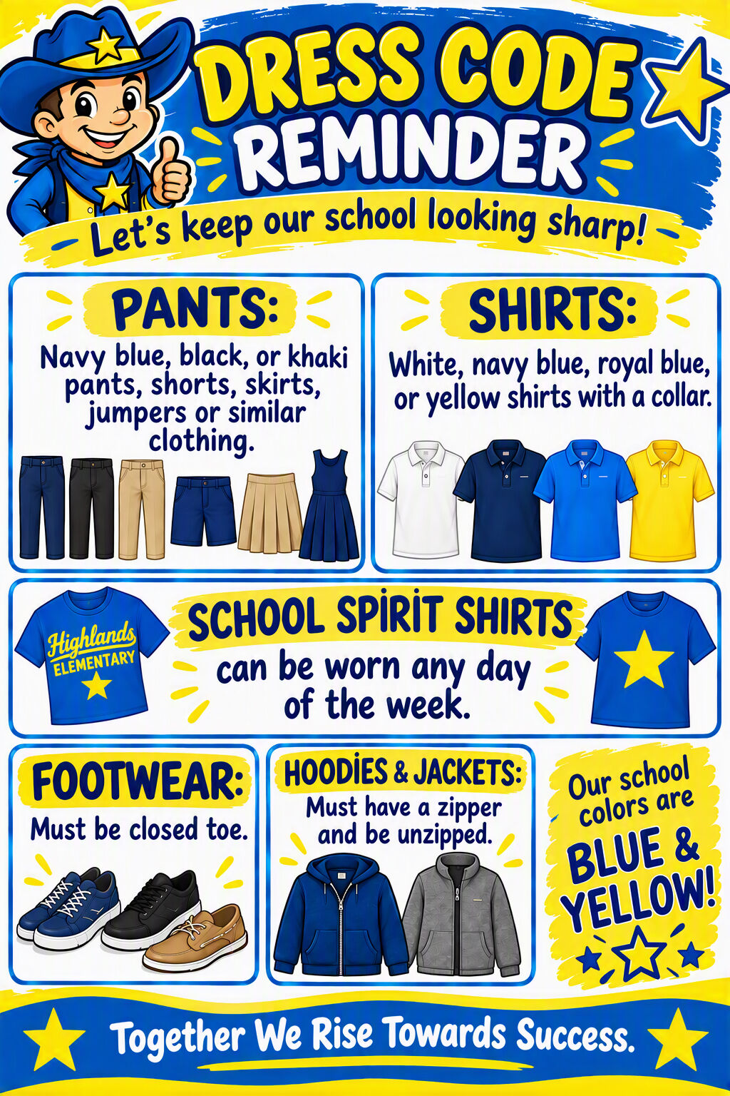 Dress Code Reminder 