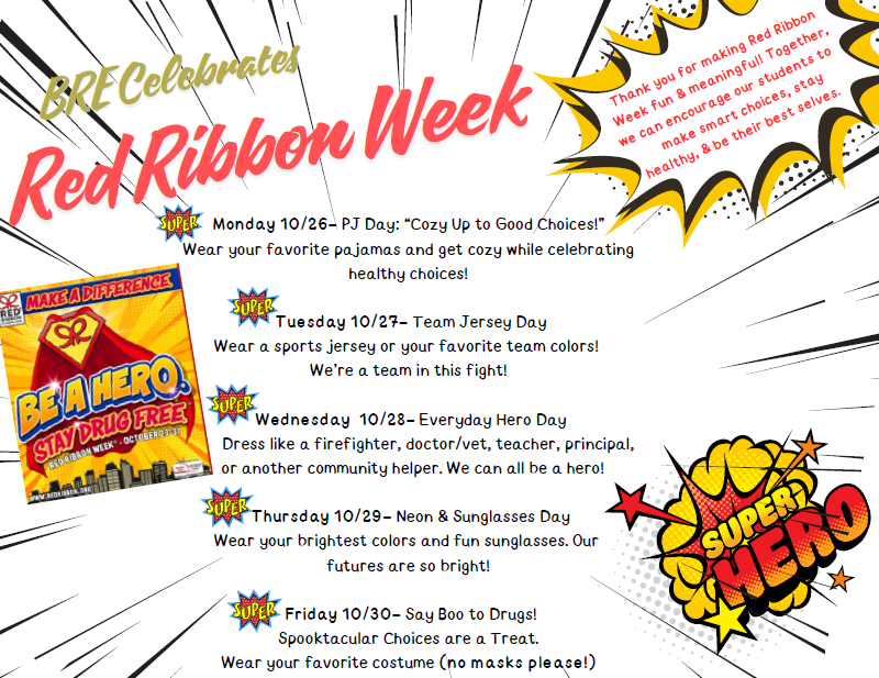  Red Ribbon Week- all week