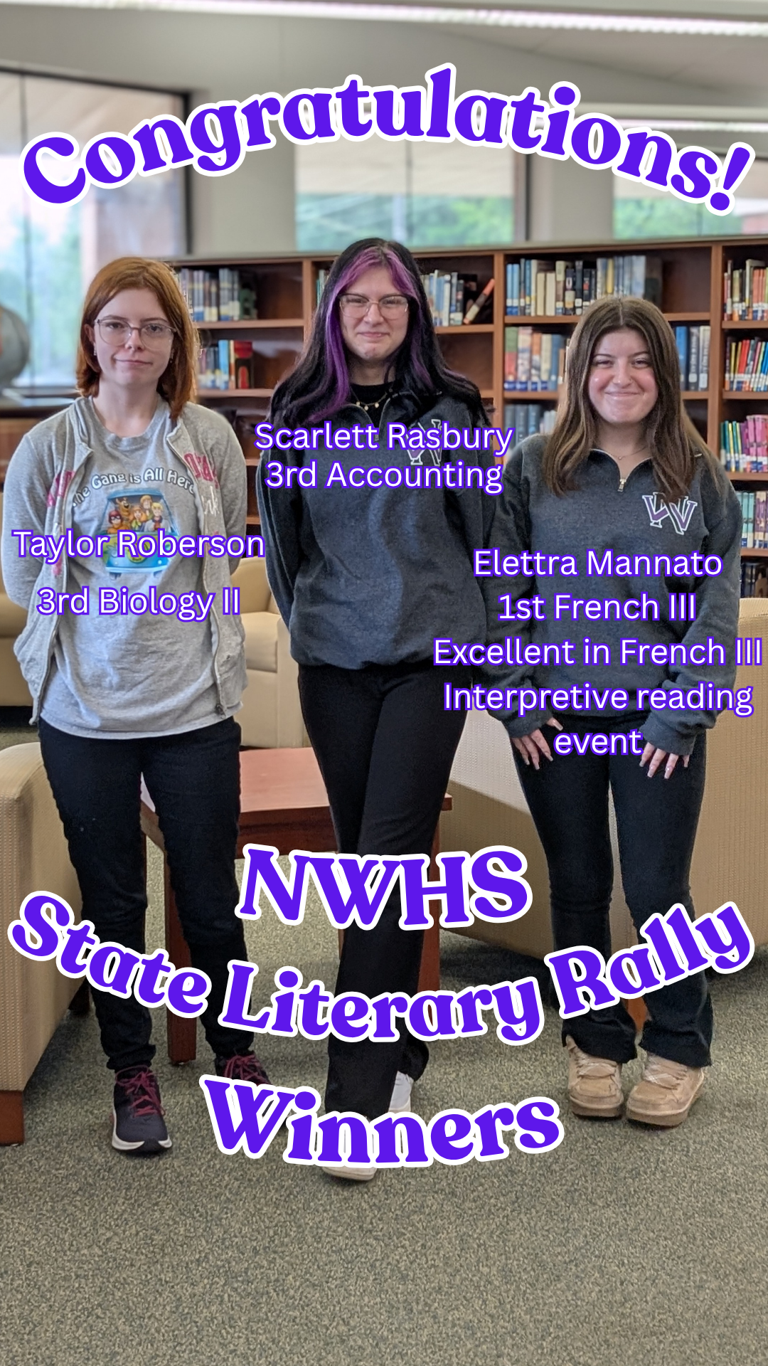 NWHS Is Proud of Our Students