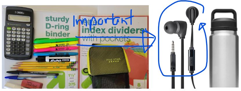 MIT MS: Corded Earbuds and CAASPP State Testing - IMPORTANT TO READ