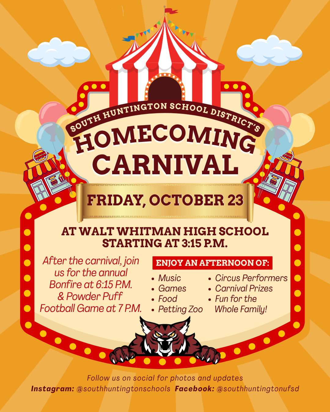 Homecoming Carnival - One Week Away!